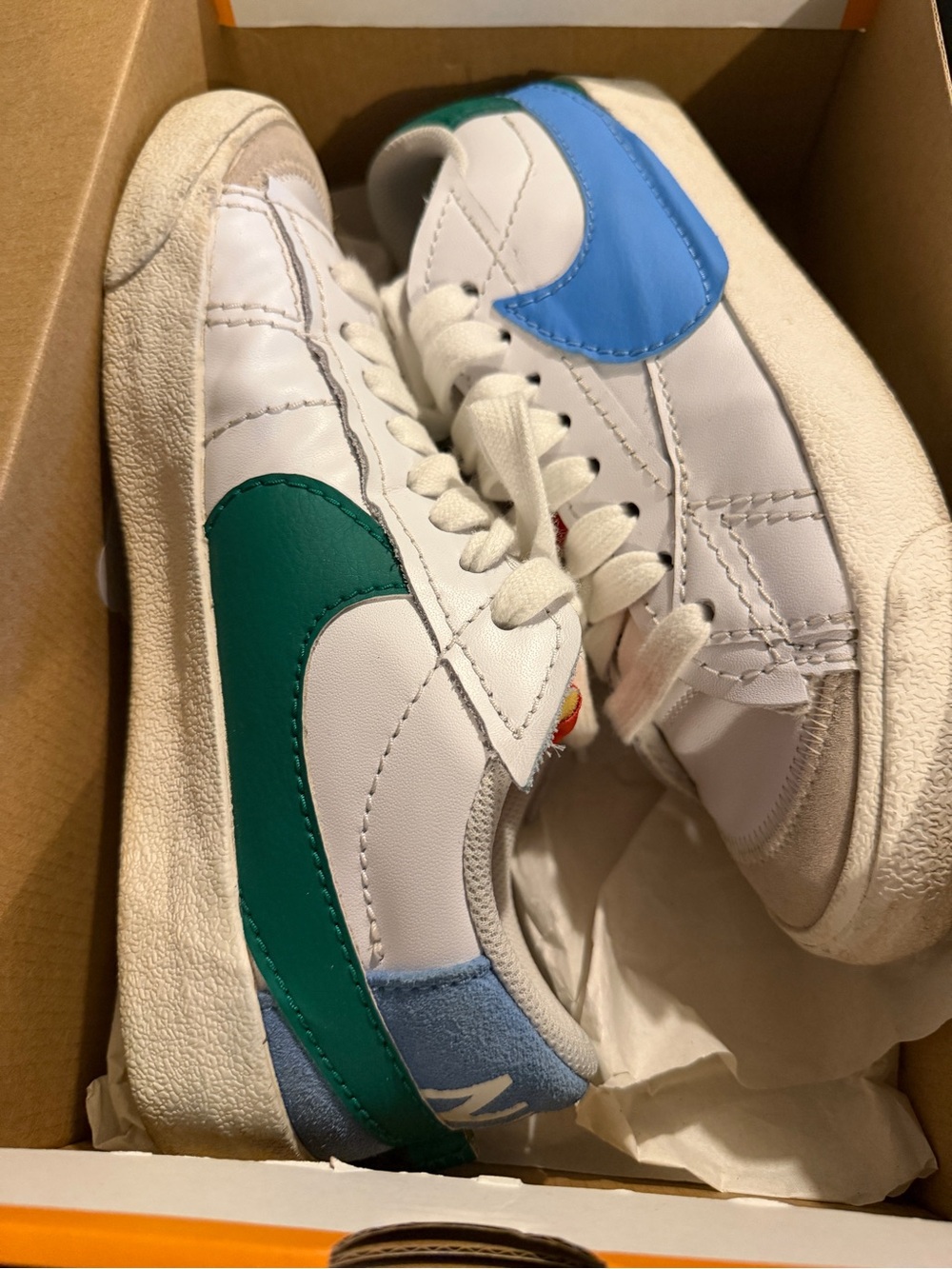 Nike Blazer Low ‘77 Jumbo White Sneakers